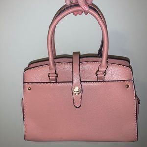 Charming Charlie’s pink hand and shoulder purse!